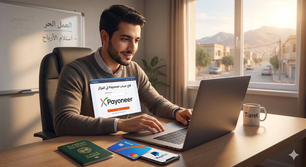 دليل فتح حساب Payoneer في الجزائر وتفعيله 2026