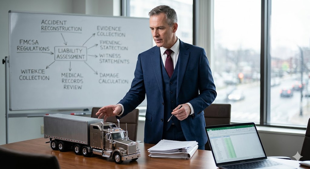 What Does a Truck Accident Lawyer Do