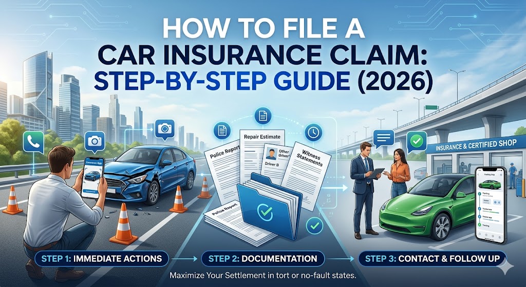 How to File a Car Insurance Claim: Step-by-Step Guide (2026)