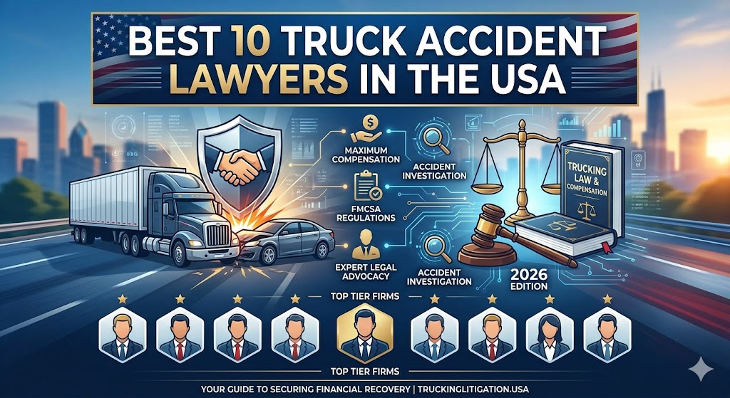 Best 10 Truck Accident Lawyers in the USA