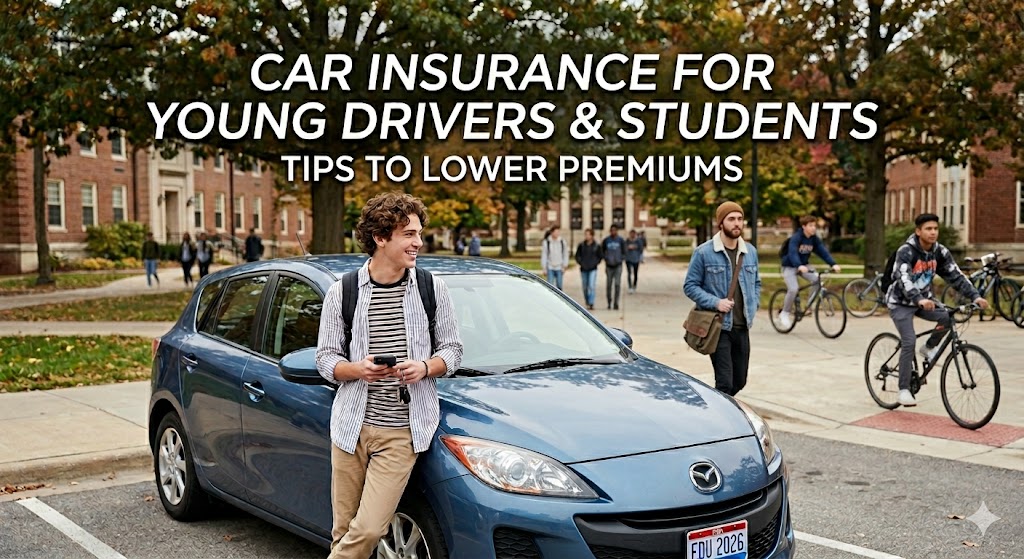 Car Insurance for Young Drivers and Students: Tips to Lower Premiums