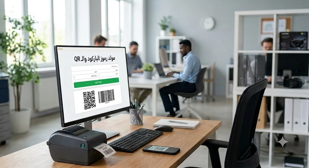 صانع كود QR مجاني