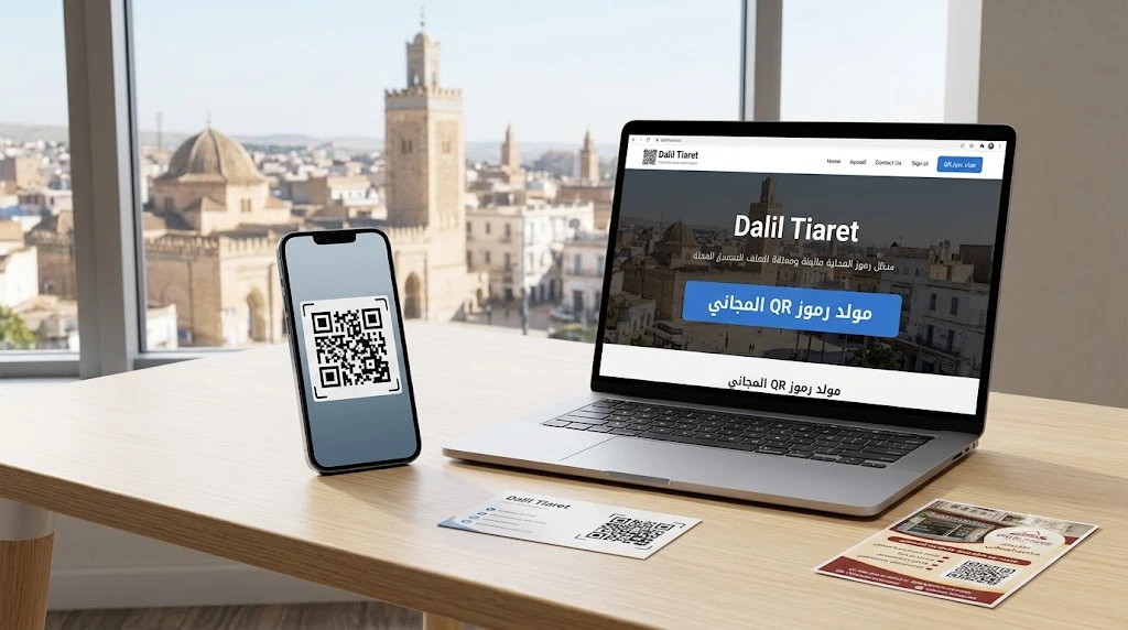 صانع كود QR مجاني